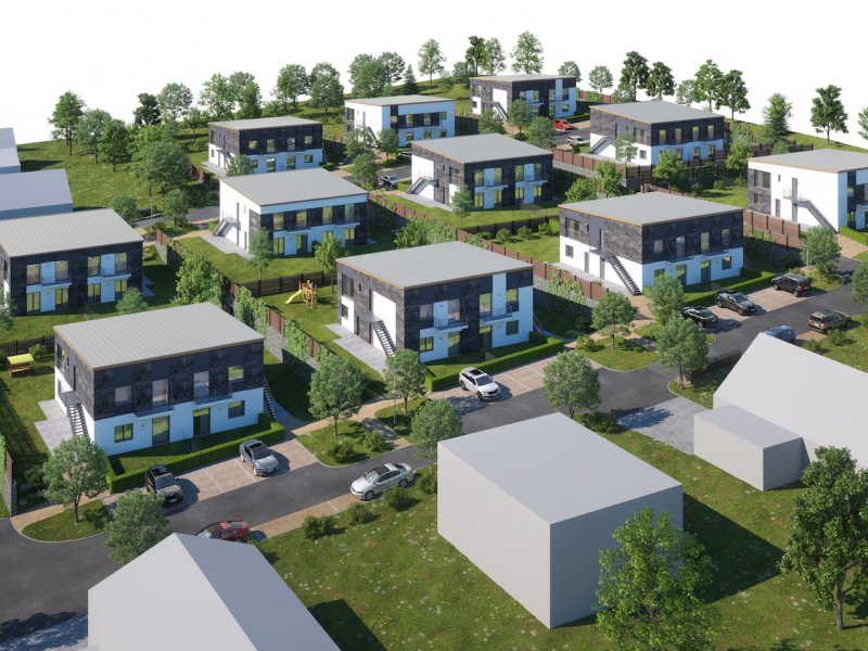 Blovické terasy – 2. etapa Obytné zóny Blovice